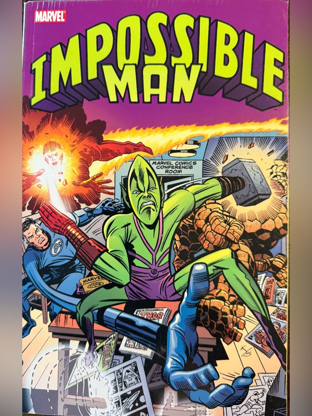 Marvel Impossible Man Graphic Novel TPB Fantastic Four X-Men Thor